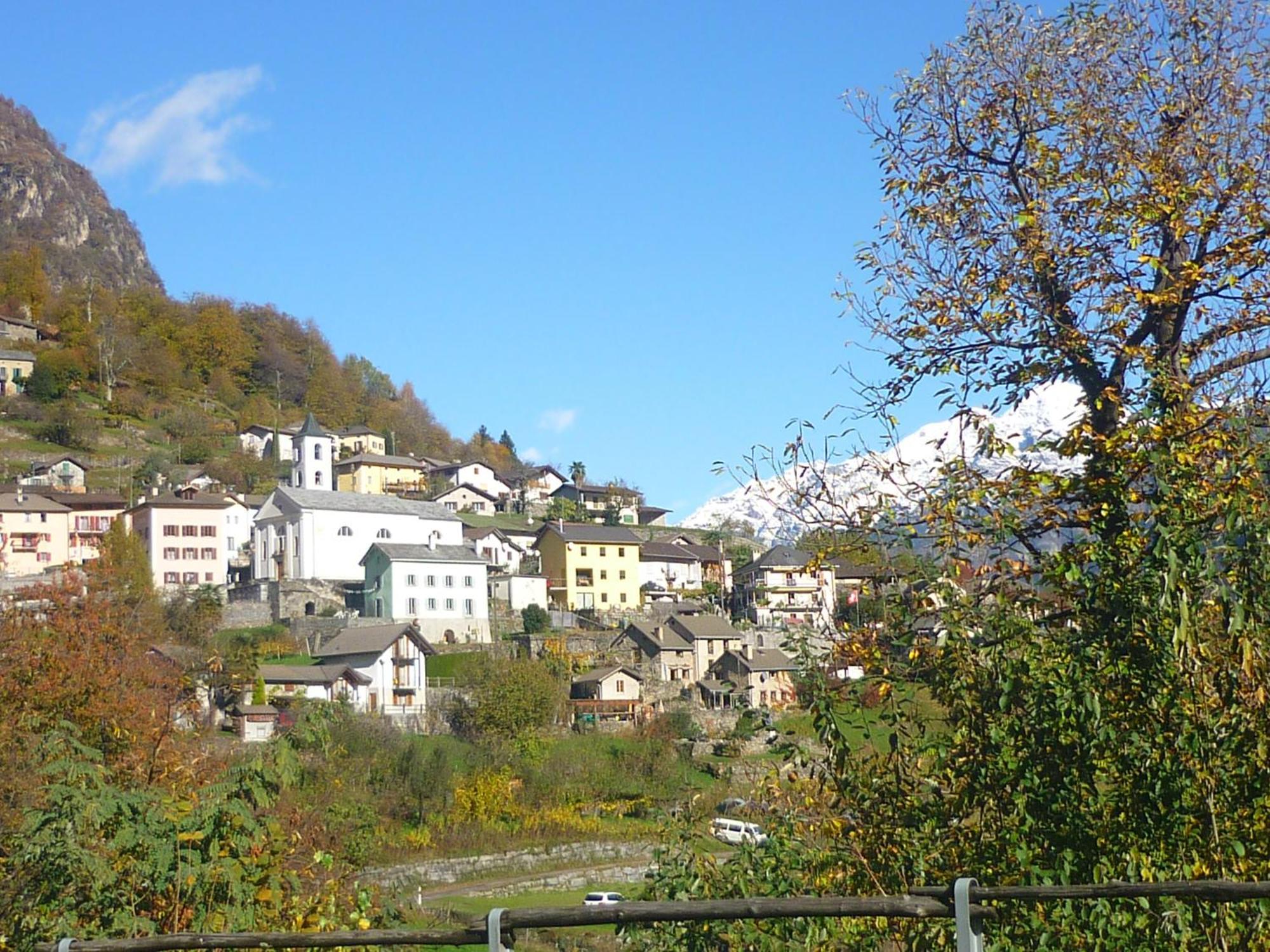 Da Erminia Bed & Breakfast Verdabbio Bagian luar foto
