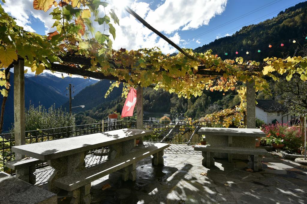 Da Erminia Bed & Breakfast Verdabbio Bagian luar foto
