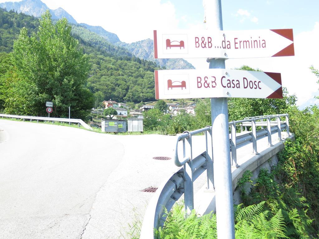 Da Erminia Bed & Breakfast Verdabbio Bagian luar foto