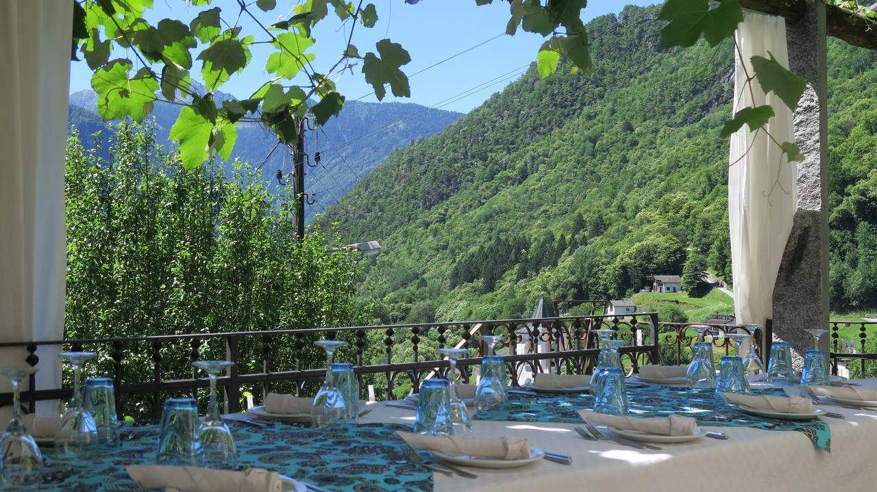 Da Erminia Bed & Breakfast Verdabbio Bagian luar foto