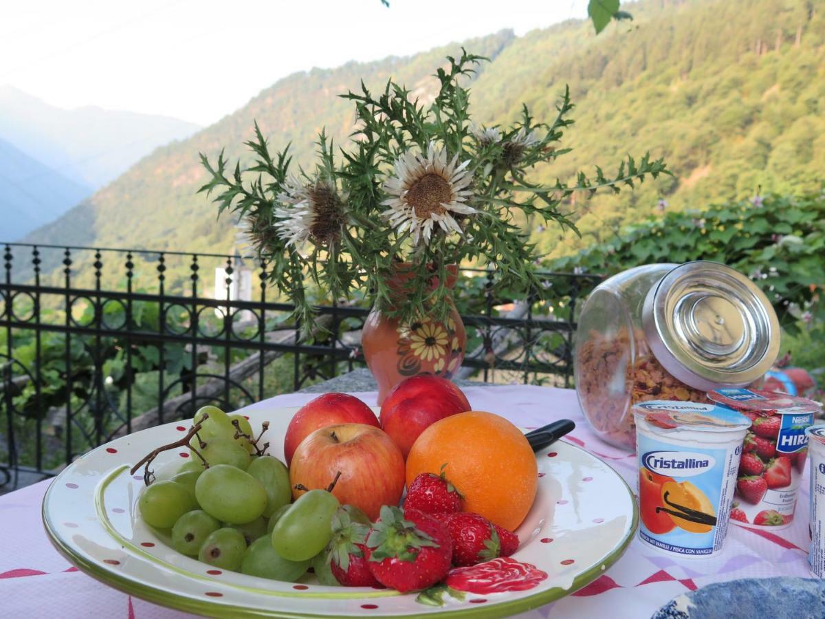 Da Erminia Bed & Breakfast Verdabbio Bagian luar foto