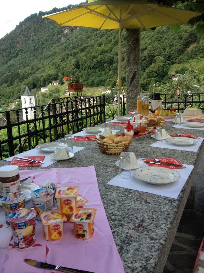 Da Erminia Bed & Breakfast Verdabbio Bagian luar foto